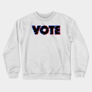 Glitch Vote Crewneck Sweatshirt